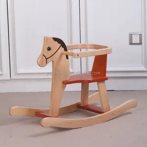 Caballo mecedora de madera para bebé