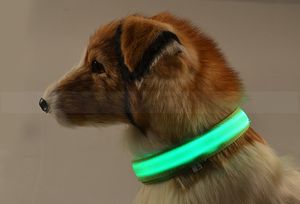 Colar de led para animal de estimação, colar de nylon brilhante, de luz, piscante, laço de pescoço - Product Image 5