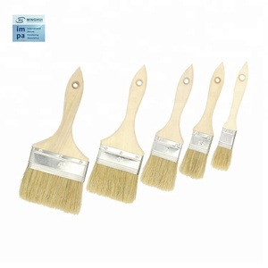 Profesional pintura plana cepillos con mango de madera <span class=keywords><strong>para</strong></span> el uso de pintura código IMPA 510101 tienda buque - Product Image 2