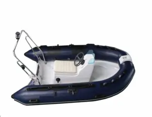 SAILSKI 3 m/10ft RIB boat RIB300 con jockey console e la sede (VELA Fuoribordo 9.8hp E-start)