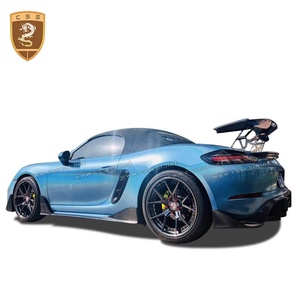 Gonne laterali stile CSS cofano motore cofano paraurti anteriore Spoiler diffusore posteriore adatto per <span class=keywords><strong>Porsche</strong></span> Boxster Cayman <span class=keywords><strong>718</strong></span> - Product Image 4
