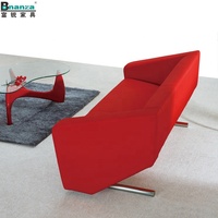 Hotel-Lobby-Sofa, Leder-Design-Möbel Hotelsofa, Hotel-Sofastuhl