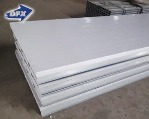 75Mm Polyurethane Mái Sandwich Panel EPS Bọt Tấm Tường