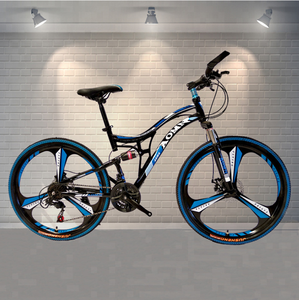 26 "Stoßdämpfer rahmen Mountainbike Scheiben bremse Fahrrad Aluminium legierung räder MTB mit Aufhängung rahmen - Product Image 6