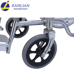 Kursi Roda Lipat Termurah, Kursi Roda Rumah Sakit Tugas Berat Ortopedi untuk Pasien Foshan Standar Manual - Product Image 6