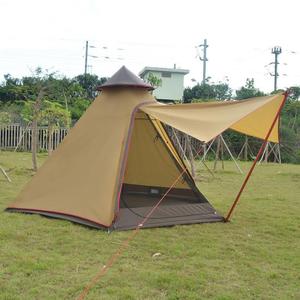 Nuova Tenda Tipi da <span class=keywords><strong>Campeggio</strong></span> a Doppio Strato, Tenda Indiana Teepee a Campana - Product Image 4