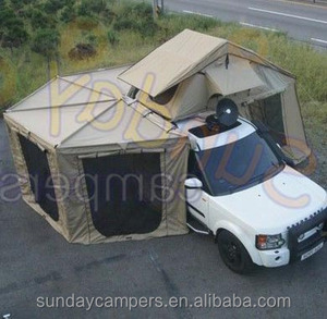 屋外キャンプ簡単折りたたみ小さな家車のテント