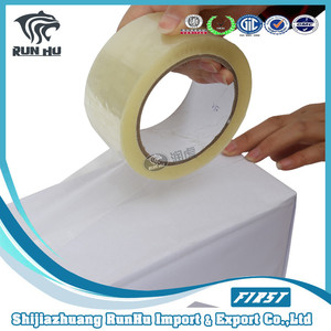 Alibaba expresar al por mayor clara de un solo lado <span class=keywords><strong>cinta</strong></span> adhesiva de bopp <span class=keywords><strong>cinta</strong></span> de embalaje - Product Image 6