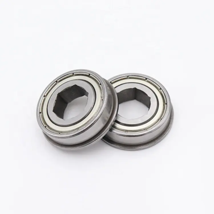 Best quality Wholesale 1/2'' Inch Bearing FR8zz FR8 Hexagon Bearing 12.75*28.575*7.938mm For Robot Part