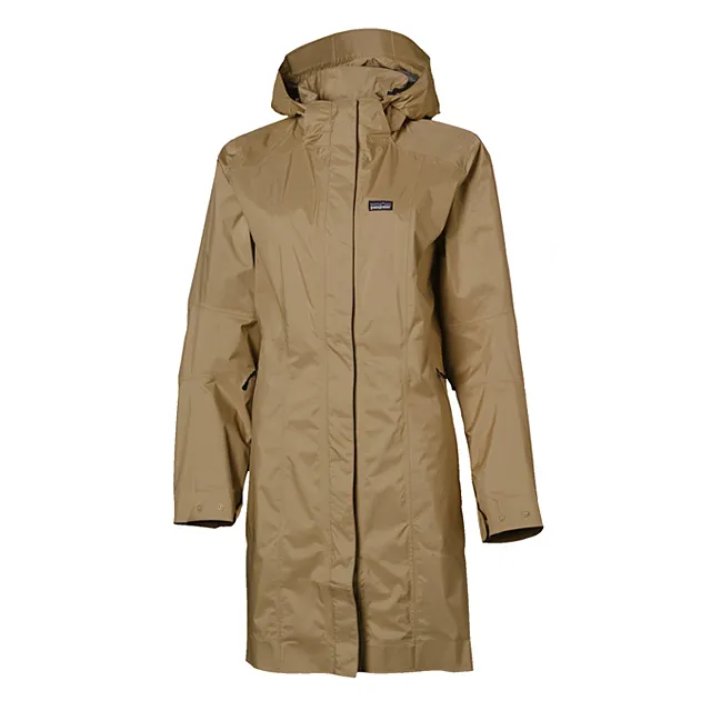 गर्म बेचने महिलाओं वसंत शरद ऋतु पु लेपित पॉलिएस्टर महिला बारिश जैकेट निविड़ अंधकार बारिश पहनना बारिश कोट