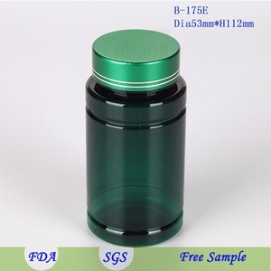 175ml Empty Health Care Plastic Medicine Bottle Vitamin <strong>Tablets</strong> <strong>Container</strong> with Aluminium Cap - Product Image 3