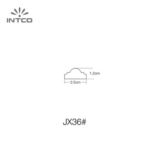 แผ่นปิดขอบผนังพลาสติกสีขาวกันน้ำ ติดตั้งง่ายจาก INTCO - Product Image 4
