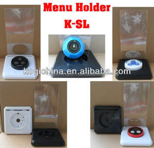 Sans fil Restaurant Service Table Boutons D'appel avec <span class=keywords><strong>Menu</strong></span> Titulaire, Prix usine Système D'appel - Product Image 4