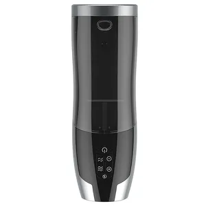 Japanese Electric Piston Masturbation Cup Automatic Intelligent Heating Telescopic Aircraft Masturbator Sex Toys for Adults Men