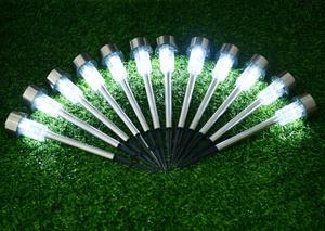Solar Garden Light Waterproof Solar <strong>Landscape</strong> <strong>Lighting</strong> 12 Set Lawn Lamp Lawn Light - Product Image 2