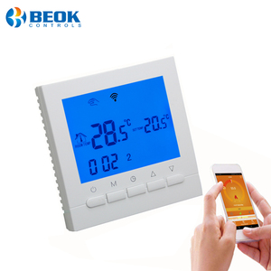 WiFi more Bolier gas heating thermostat temperature switch <span class=keywords><strong>digital</strong></span> controllers with color light - Product Image 1