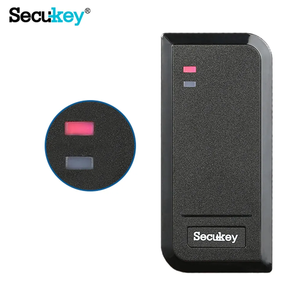 التحكم في الوصول Secukey uhf rfid قارئ 125 كيلو هرتز و 13.56MHz EM / MF rfid قارئ بطاقات