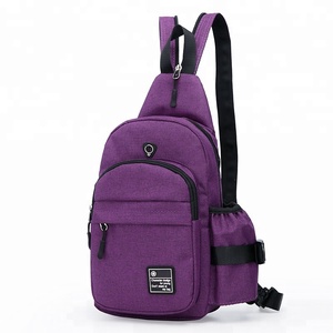 Gris oscuro hombro mochila <span class=keywords><strong>pecho</strong></span> bolso bandolera <span class=keywords><strong>para</strong></span> bicicleta senderismo deporte viaje <span class=keywords><strong>de</strong></span> Camping - Product Image 4