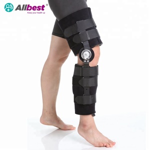 Attelle de genou réglable à angle fixe en plastique, certifiée CE, pour adultes - Product Image 2