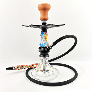 Shisha hookah en verre et aluminium, accessoires pour fumée, shisha hookah, haute qualité, lot de 2 pièces - Product Image 3