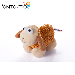 Mignon mini moutons en peluche jouets cadeau pour chien avec siffleur à l'intérieur - Product Image 4