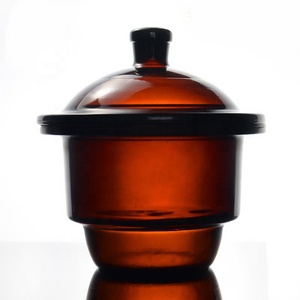 مختبر العنبر الزجاج فراغ المجففة مع طبق من البورسلين - Product Image 3
