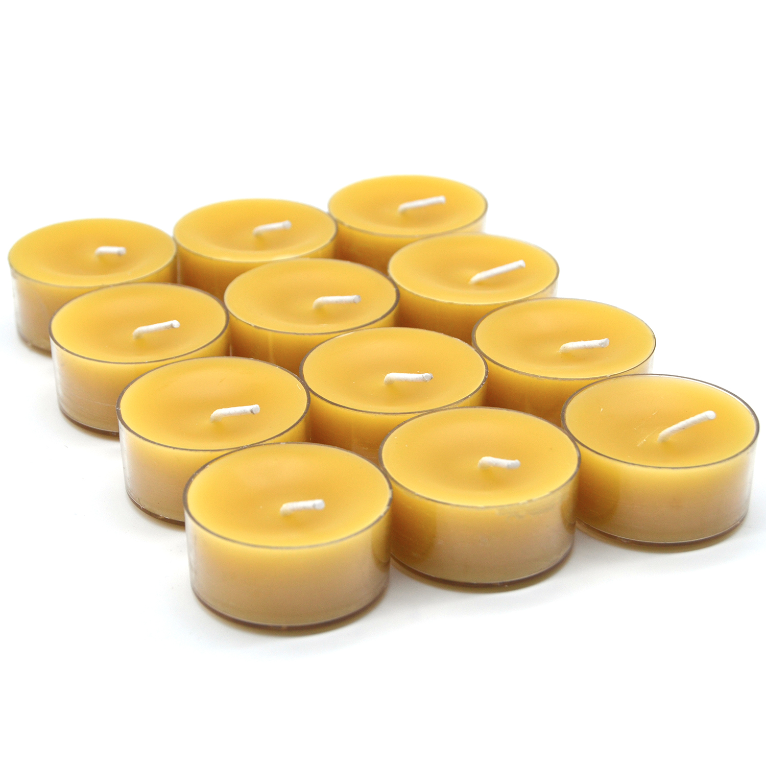 High quality Natural Beeswax Bees Wax Tea Lights Candles