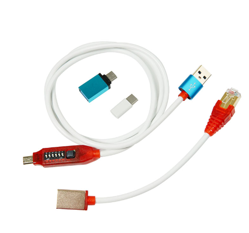Mi-cro USB RJ45 Multifunction Boot All in 1 Cable for Qualcomm EDL/DFC/9008 Mode Support Fast Charge MTK/SPD Z3X Box Octopus Box