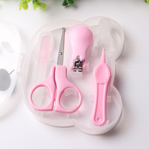 Direct Factory Price Personal Nail Care <strong>Tool</strong> <strong>pink</strong> Panda Shape Safety Baby Manicure <strong>Set</strong> - Product Image 3