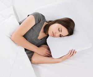 <span class=keywords><strong>Z</strong></span> Side Sleeper VAI Cutout Gel Dough Memory <span class=keywords><strong>Foam</strong></span> Gối Với Lớp Gel Lỏng - Product Image 3