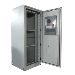 Tủ chống thấm tích hợp cho các trạm cơ sở truyền thông ngoài trời được tùy chỉnh bởi các nhà sản xuất Trung Quốc cho tủ rack 19"