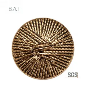 Large Nice Look Colorful Sewing Accessory Flat Shape Alloy Buttons