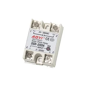 Sáng Tạo 15A DC AC SSR Không Qua Rơle Điện Tử SSR-15DA - Product Image 1