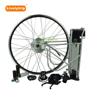 Kit de motorisation de vélo électrique, 28 pouces, moteur intégré dans le moyeu arrière/avant, 36V, 350W, installation rapide - Product Image 1