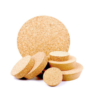Customized high quality cork stopper cork lids for jars
