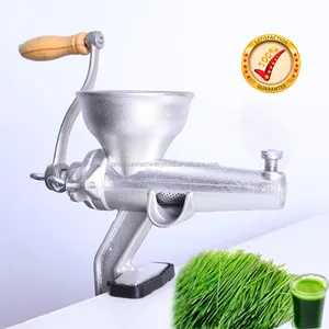 Wheatgrass juicer cast iron or stainless steel manual wheatgrass juicer/fruit juicer