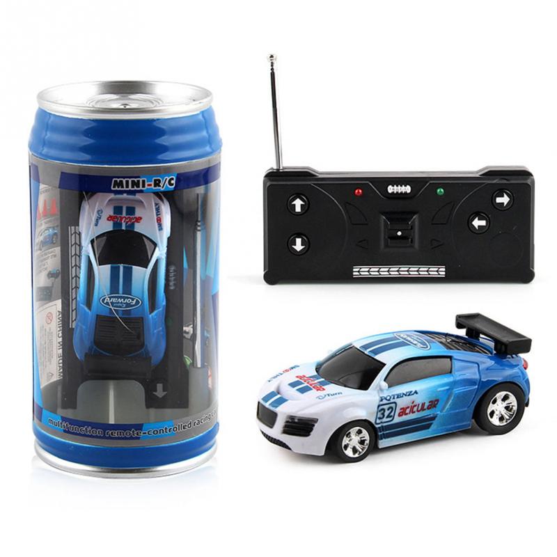 Coca Cola puede Mini RC coche de juguete Radio Control remoto Micro coche de carreras Radio Control Juguetes Coche para niños regalos RC modelos