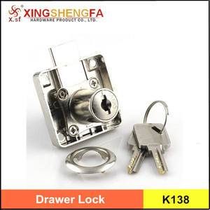 Xiaoboshi Cabinet Drawer <strong>Lock</strong> K138-22 Factory, <strong>Wardrobe</strong> <strong>Lock</strong> with Master Keys - Product Image 2
