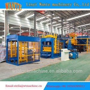 Linyi WANTE!QT4-15 presse hydraulique de carreau de ciment - Product Image 4