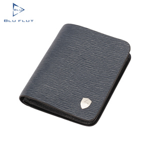 Bal Manent New Fashion Men's Cuero genuino RFID Protegido Cierre abierto Patrón de caramelo Cartera corta - Product Image 3