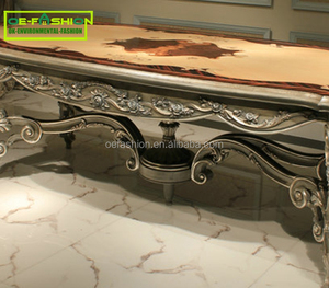 Mesa de comedor de diseño clásico y <span class=keywords><strong>popular</strong></span>, material de madera maciza del fabricante de OE-FASHION, y sillas, muebles de madera de abedul - Product Image 4