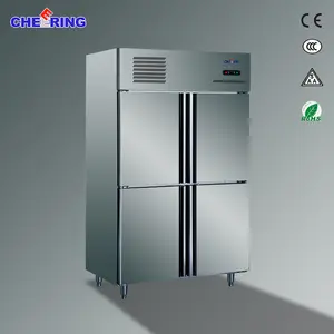 China fabricante comercial refrigerador duplo temperatura congelador e resfriador