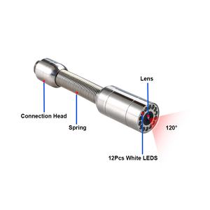 Caméra d'inspection de canalisation TP9000C étanche 23 mm CMOS H.264 <span class=keywords><strong>pour</strong></span> la réparation et le remplacement des canalisations d'égout - Product Image 2