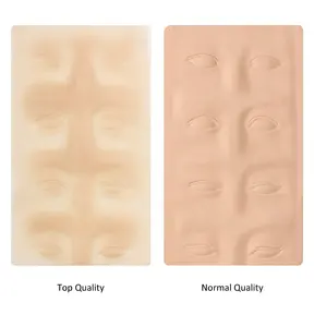 Top Quality Silicone Material Microblading Tattoo Practice Skin Leather For Eyebrows Eyeline Lip