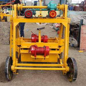 Motor diesel manual de cemento ladrillo del bloque que hace la máquina - Product Image 2