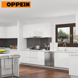 Mobile da Cucina Moderno Personalizzato in Truciolato Bianco con Cassetto, Cestello e Rubinetto, <span class=keywords><strong>Dispensa</strong></span> Inclusa - Product Image 4