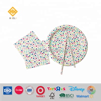 Ensemble de fournitures de fête à thème sirène, serviette en papier, assiette en papier sirène, tasse en papier pour décoration de fête 2023