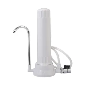 Kitchen Table Single Countertop Water Filter, household Single Desktop Water Purifier With Ceramic Filter Cartridge