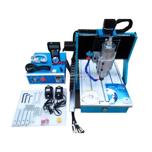 고정밀 CNC 3040F 3 축 라우터 조각사 1500W 나무 금속 조각 밀링 머신 스퀘어 라인 레일 트랙 디자인