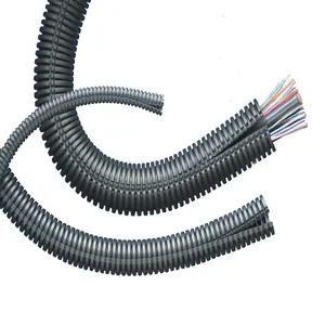 Flexible Plastic Corrugated Tube Convoluted Tube Split Loom Tubing